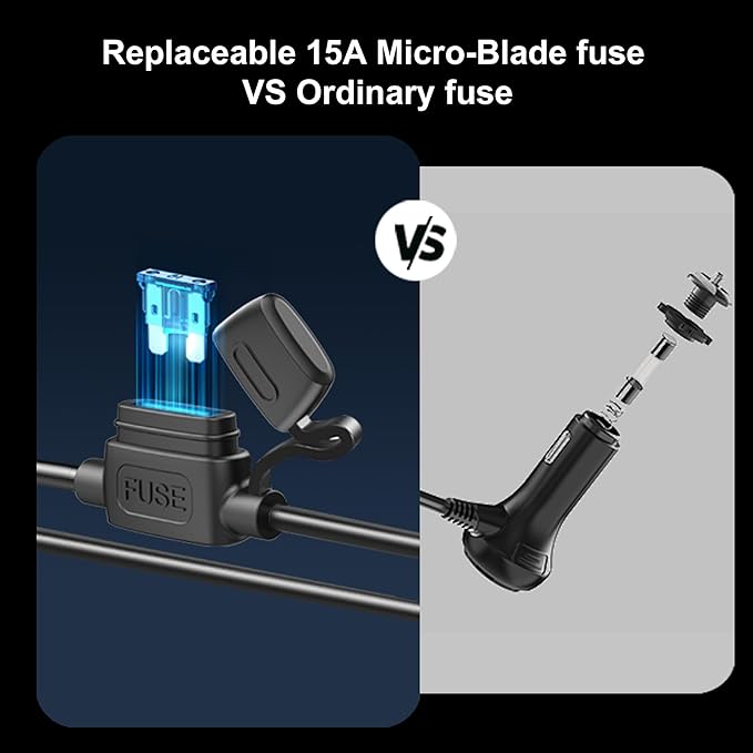 8 in 1 Cigarette Lighter Splitter, 264W 4 Socket Cigarette Lighter Adapter,Type-C QC3.0 PD 30W Charging, Heavy Duty Truck Car USB Chager Multi Plug Outlet 12V/24V Independent Switches, LED Voltmeter