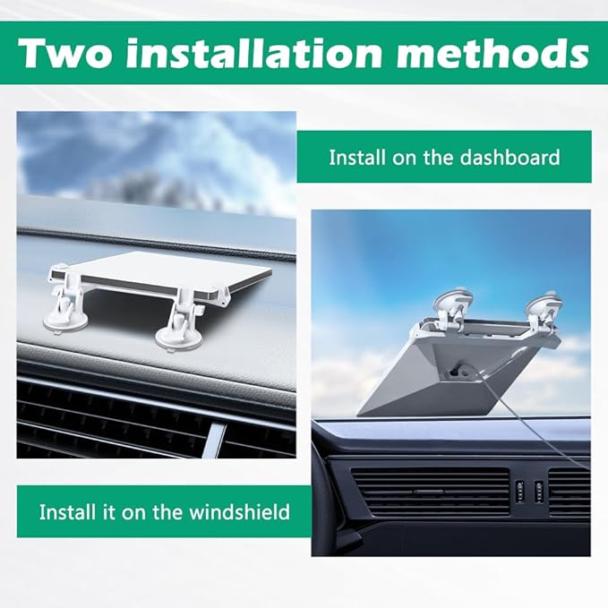 Mini Car Mount for Starlink - Dashboard/Windshield Suction Mount for Mini Internet Kit, Secure Mounting Kit for Most Vehicles and Ensures Stable Driving and Satellite Signal