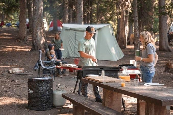 Camp Chef Collapsible Camp and Patio Garbage Can