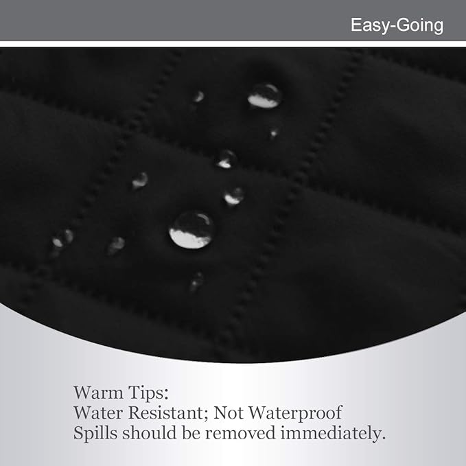Easy-Going Reversible Loveseat Couch Cover for 2 Cushion Couch Sofa Cover for Dogs Water Resistant Furniture Protector with Foam Sticks Elastic Straps for Pet (Loveseat, Black/Black)