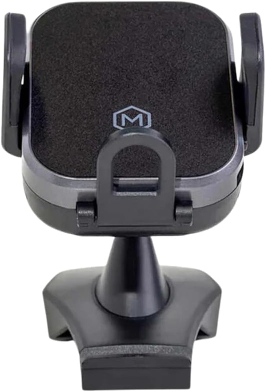 Wireless Car Charger - Mini Grip Cradle Version 2.0-15W Fast Charging - 360 Degree Rotation Compatible with Samsung Galaxy S24, S24 Ultra, iPhone 16, 16 Pro, 15, 15 Pro, Pro Max Phone Holder