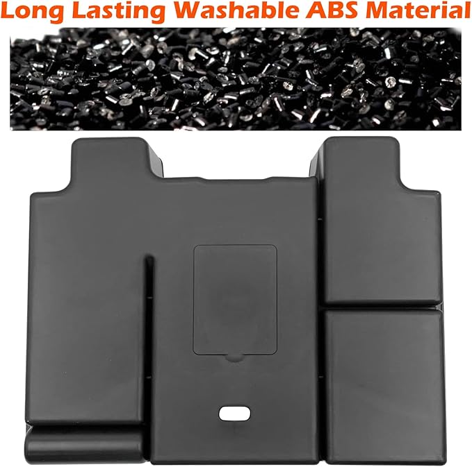 JOJOMARK Center Console Organizer Tray fits for 2019-2022 GMC Sierra/Chevy Silverado 1500 Accessories, 2020-2021 2022 2023 Silverado/Sierra 2500 HD/3500 HD (Full-Size, Red)