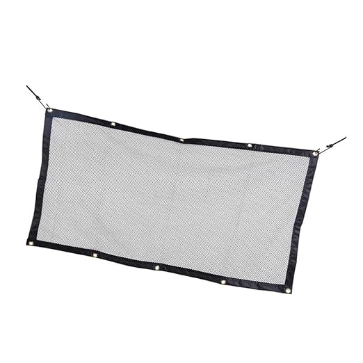balacoo Travel Accessories Cars Cars Car Pet Barrier Safety Net Fence Front Seat Barrier Foldable Mesh Divider for Cars Trucks SUV Car Acessories Puppy Accessories