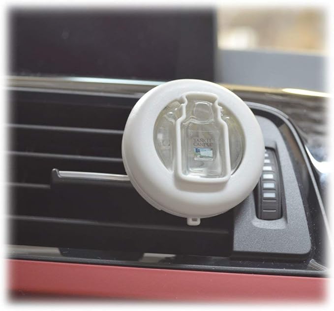 Yankee Candle Car Freshener Smart-Scent Vent Clips, 4-PACK (Clean Cotton)