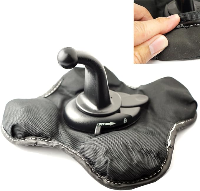 ChargerCity "Claw-X Nonslip Smartphone Beanbag Friction Mount for All Smartphones up to 4" Wide Like Galaxy S24 S25 Flip iPhone 16 17 Air Pro MAX Pixel 10 Ultra (Fits Pop Out Case)