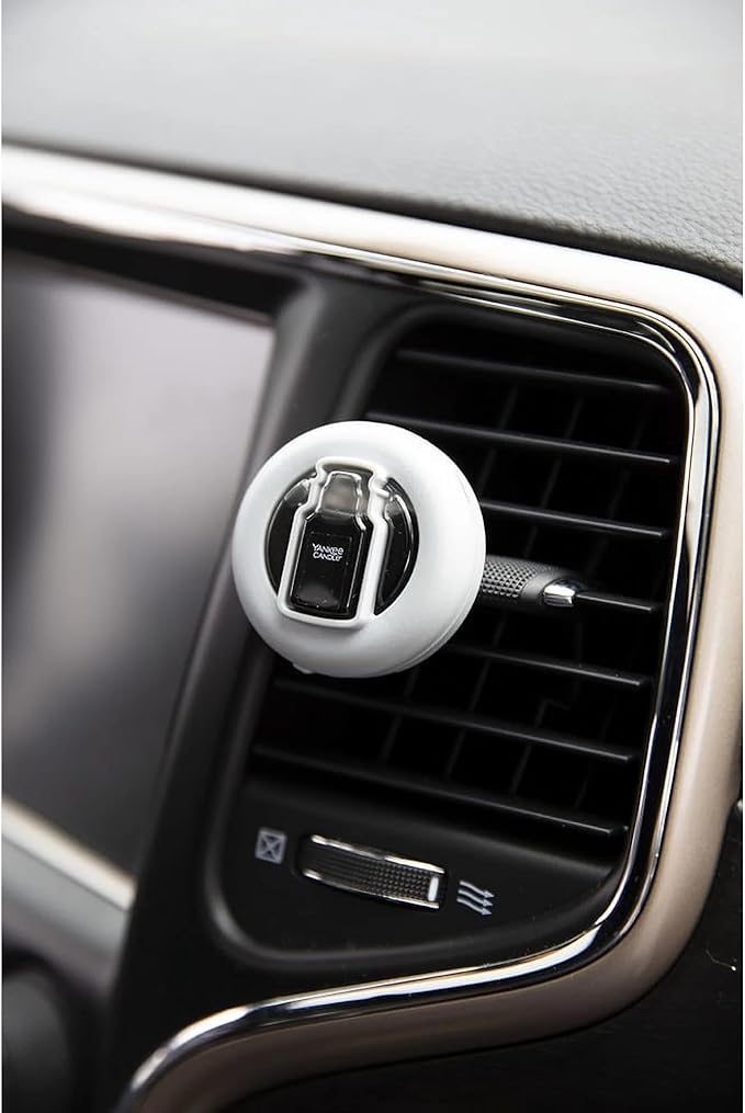 Yankee Candle Smart Car Vent Clip Air Freshener that Last up 30 days (Iced Berry Lemonade, 1 Pack)