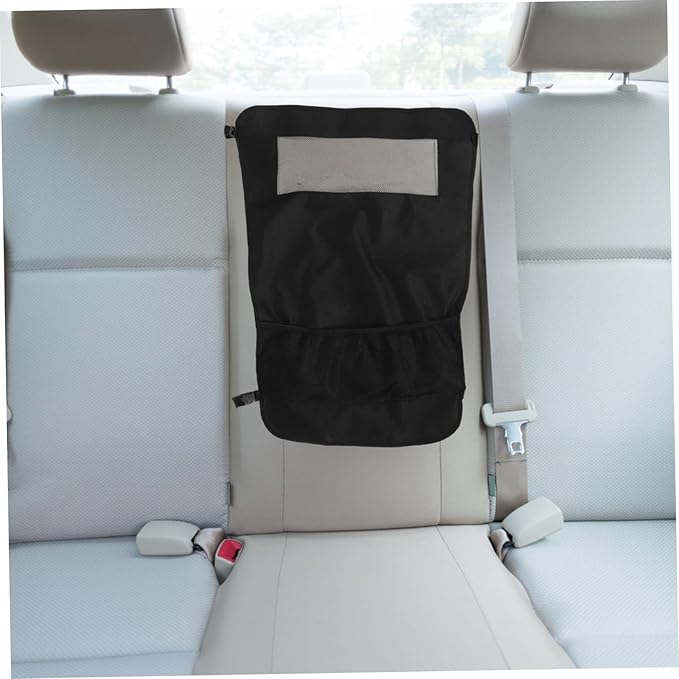 POPETPOP Fit Adjustable Dog Car Net Barrier Black Mesh Pet Isolation Network for Tool Installation for Driving Safety Car Divider for Pet Owners