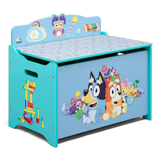 Delta Children – Bluey Deluxe Toy Box