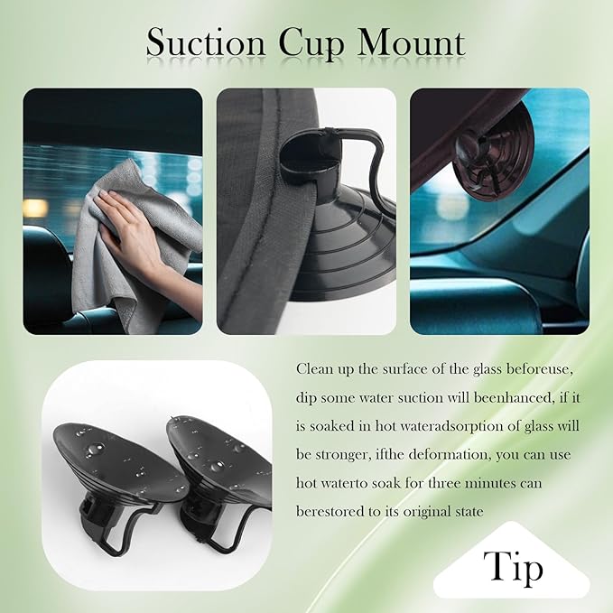 39.37 * 19.76" Car Shades for Back Windows Baby,Sun Protection & Heat Blocking Back Window Sun Shades for Cars with 6 Suction Cups,Foldable Pop-Up Car Window Shade for Cars SUVs