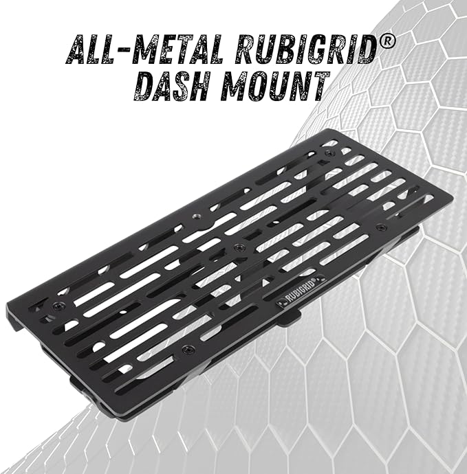 Bulletpoint RubiGrid Metal Dash Mount Phone Holder Multi-Device Mount Compatible with 2023+ Ford Super Duty (Spring-Loaded)