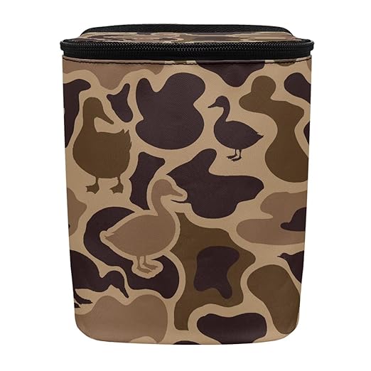 Duck Hunter Camo Car Garbage Can Organizers Storage Bag Bin Fit Most Vehicle Waste Basket Automobile Trash Bin Auto Accessories