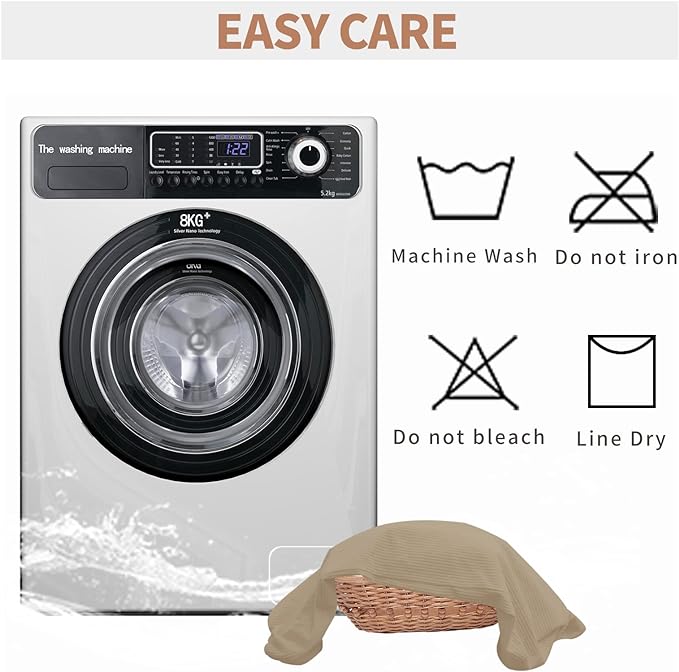 Easy-Going 100% Waterproof Loveseat Couch Cover, Dual Waterproof Sofa Cover, Stretch Jacquard Sofa Slipcover, Leakproof Furniture Protector for Kids, Pets, Dog and Cat (Loveseat, Sand)