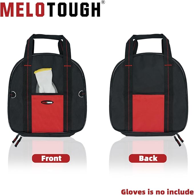 MELOTOUGH Jumper Cable Bag,14 inch Tools Cable Bag,Tools Cable Bag for Jumper Cable,EV Charging Cables,Cords and Hoses，Christmas Gifts for Men