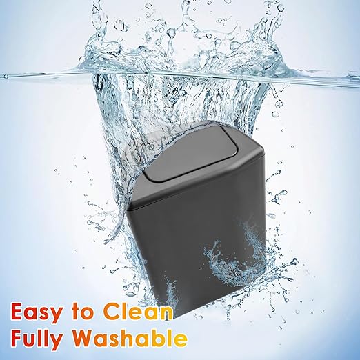 for Toyota RAV4 Trash Can for 2019-2025 Toyota RAV4 Small Car Trash Bin for Side Door RAV4 Front Left Door Trash Garbage Bin w/Lid for Toyota RAV4 Accessories (RAV4 Left Side)