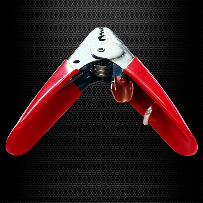 Ampper Replacement Jumper Cable Clamps, 1100A Heavy Duty Car Battery Clamp Ends for Jumper Cables, Jump Starter, Charging and Testing (2 Pairs)
