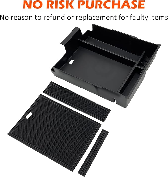 JOJOMARK Compatible with Hyundai Palisade Accessories Center Console Tray Organizer fits for 2023 2024 2025 Hyundai Palisade, Interior Storage Accessories（not for 2020-2022 Palisade）