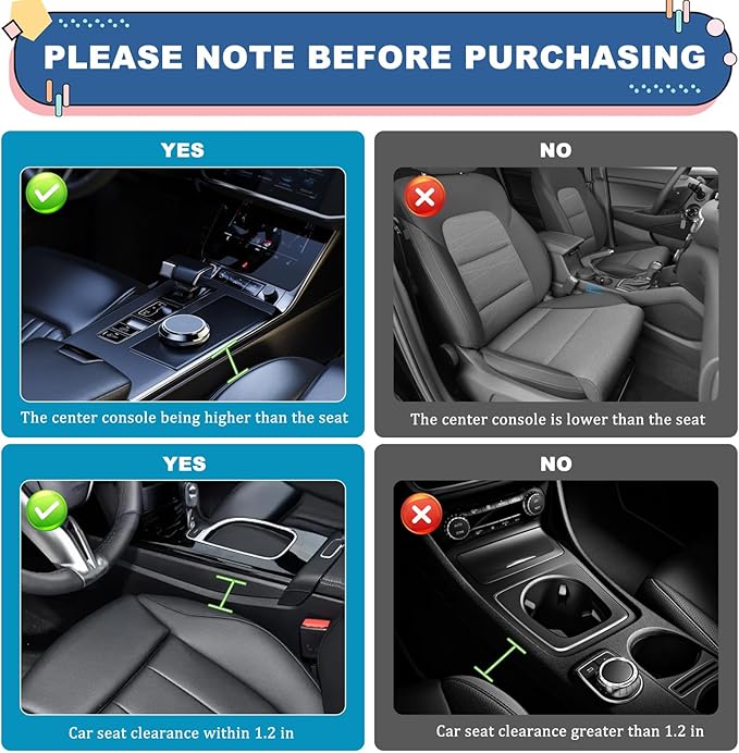 2 Pack Car Seat Gap Filler with Cup Holder,Car Leather Cup Holder Gap Bag Cars Front Seat Gap Filler with Cup Holder Black Seat Gap Storage Box