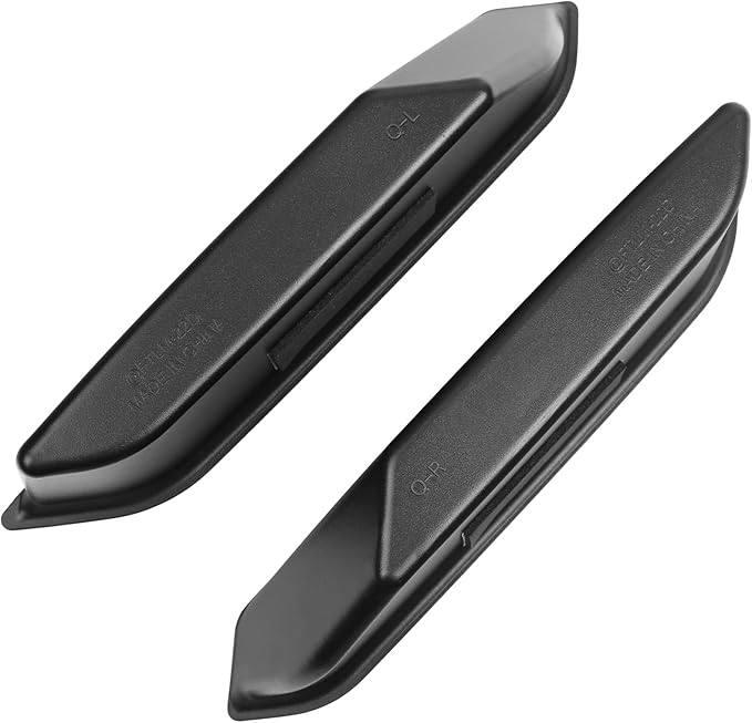 2PCS Front Door Handle Storage Box for Ford Bronco 2021 2022 2023 2024 2025 Accessories Phone Holder Door Grab Pocket Storage Organizer ABS Plastic, Black Mat, Not for Sport