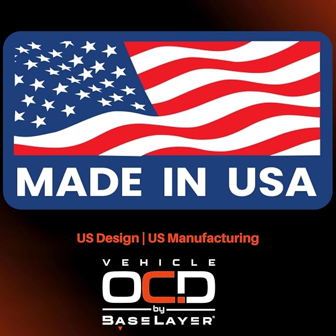 Vehicle OCD Center Console Organizer Tray for Chevy Silverado 1500 / GMC Sierra 1500 (2019-2021) & 2500/3500 HD (2020-2023) (Full Console w/Bucket Seats ONLY) - Made in USA - SLX153