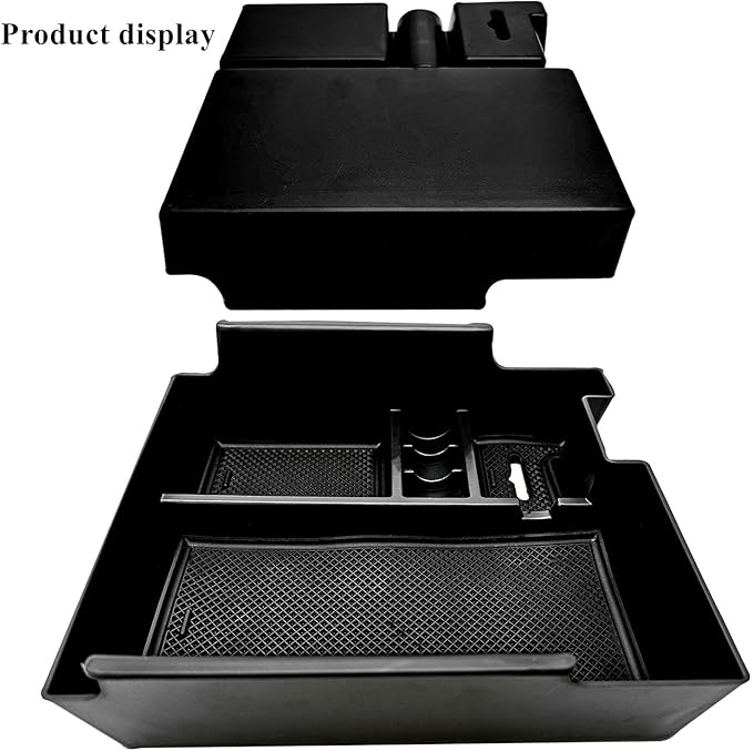 Center Console Organizer Interior Storage Box fit for Ford Explorer 2019 2018 2017 2016 2015 2014 2013 2012 Accessories Armrest Secondary Storage Tray