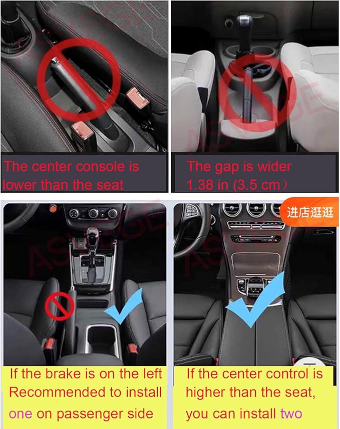 Car Seat Gap Filler Organizer with Wireless Charger,2 USB Ports and 2 Retractable Charging Cable of Type C, iOS, Multifunctional Storage Box with Cup Holder Cigarette Lighter Quick Charge