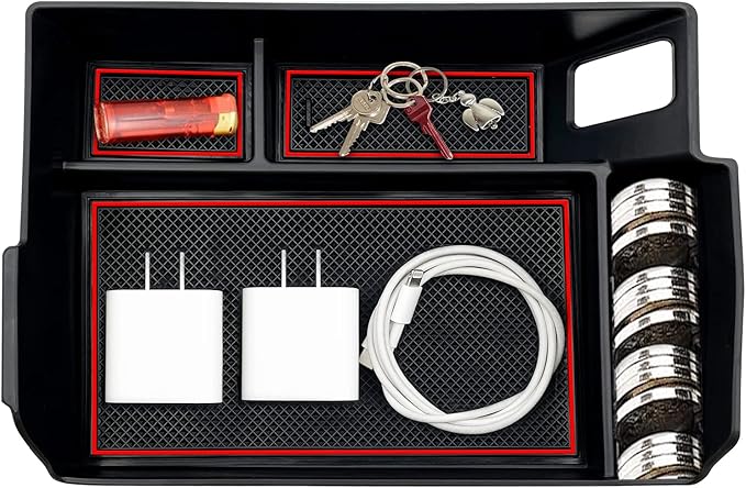 Center Console Organizer Compatible with 2021 2022 2023 2024 2025 Toyota Sienna Accessories