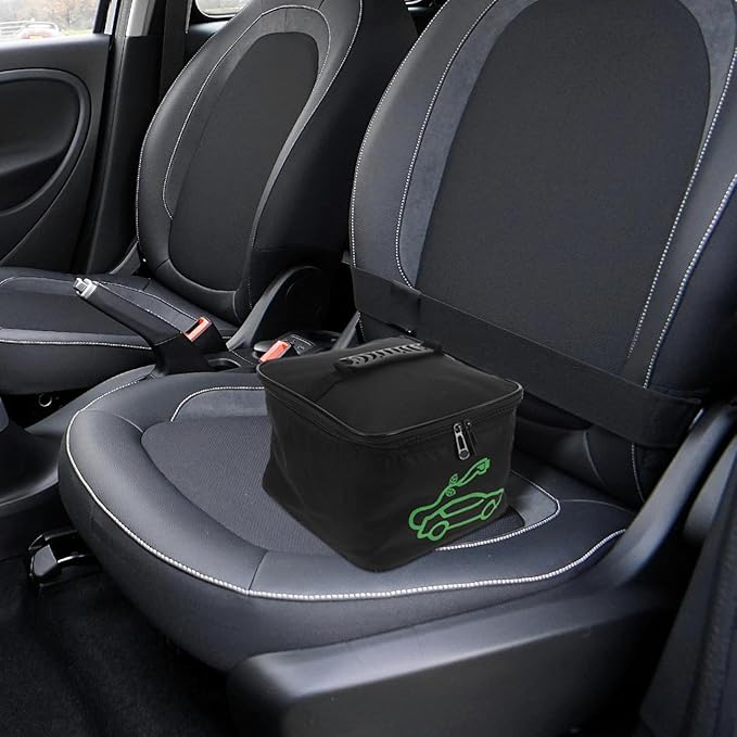 ULTECHNOVO Electric Car Charger Organizer Bag Heavy Duty Waterproof Cable Storage Portable Ev Charging Case for Electric Charging Cables Accessories