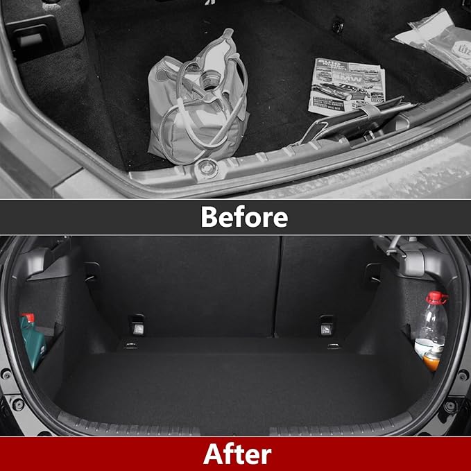 2PCS Rear Trunk Organizer Side Divider Board Compatible with Honda Civic 10th Gen 2016 2017 2018 2019 2020 2021 Accessories - ONLY for Sedan
