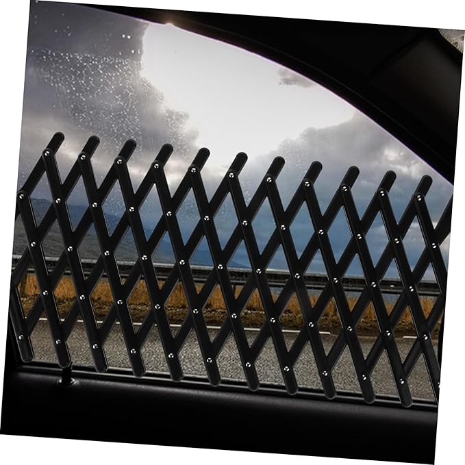 Retractable Dog Car Barrier Universal Mesh PET Fence for Car Window Protection Adjustable Dog Window Guard Travel Safety Barrier