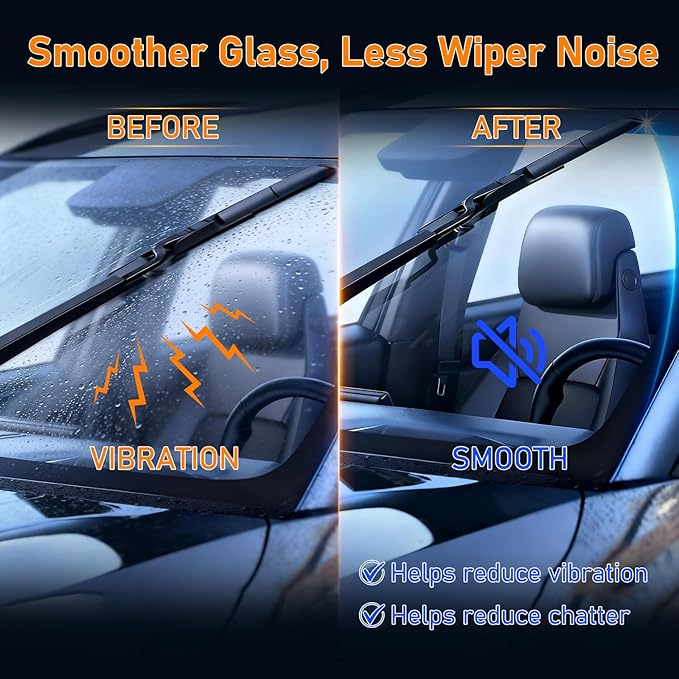 Glass Emulsion Cleaner, Car Oil Film Remover, Windshield Oil Film Remover for Car Windows, Auto Glass Cleaner, Improves Windshield Clarity for Safe Driving, Crystal Clear View(1PCS)