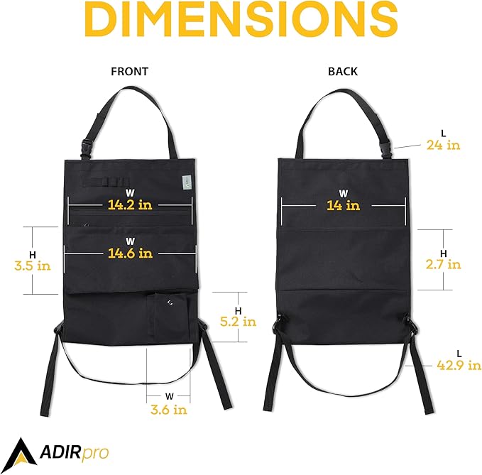 Adir Corp Plans, Blueprints, Maps, Drawings, Artwork, Posters, Document Car Holder/Organizer - with Pockets