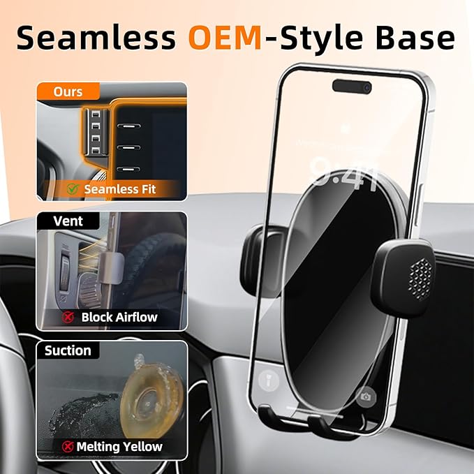 Car Phone Holder for Mazda CX5 (2021-2024 2025,10.25"),Screen Phone Mount,360 Phone Holder Rotating,Hands Free Mobile Holder,Car Mount for iPhone,Samsung & Android,2023 CX-5 Interior Accessories