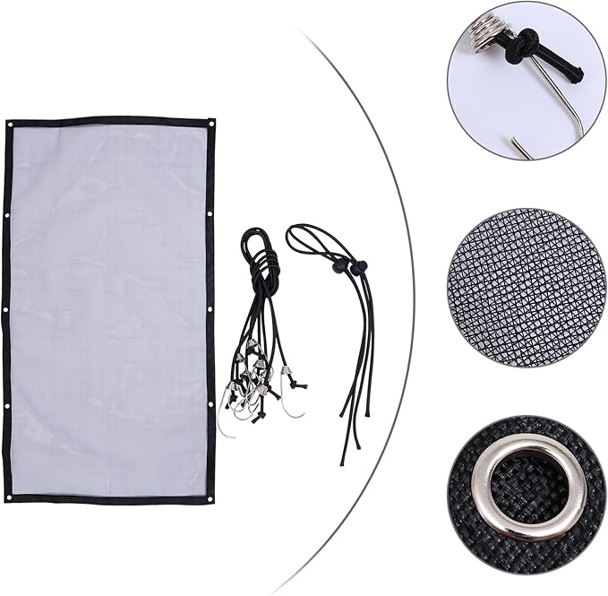 BESPORTBLE 2 Sets Car Dog Barrier Net Pet Safety Fence Mesh Practical Rear Seat Divider for Suvs Trucks Easy Install Protective Separation Fence for Pets