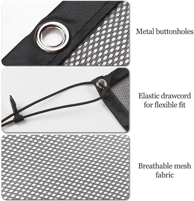 Dog Car Barrier for Toyota Corolla 1998-2018 2019 2020 2021 2022 2023 2024, Breathable Mesh Pet Divider Divider Back Seat Barrier Net Protector for Safe,A
