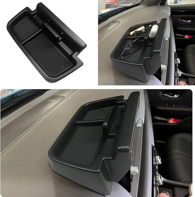 Zxiaochun Center Console Dashboard Organizer for Honda Pilot 2023 2024 2025 2026 Accessories, Dash Storage Tray ABS Plastic