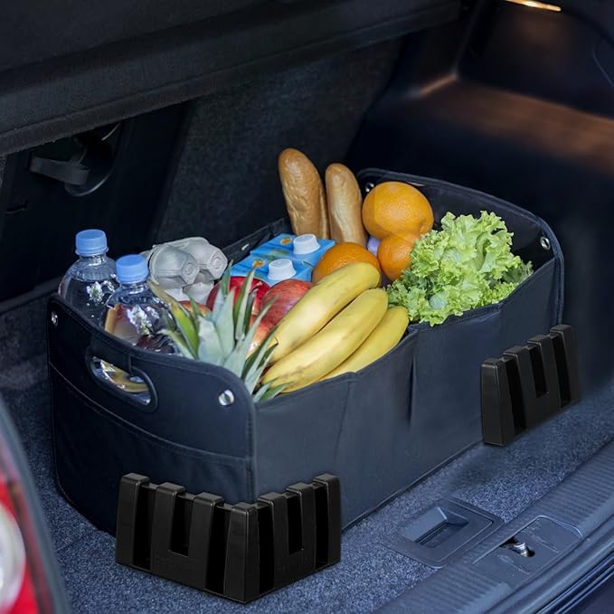 12 Pack Car Trunk Organizer Blocks for Back of SUV Multipurpose Car Storage Organizer Blocks Trunk Divider Available to Wool Carpet for Truck SUV Van Cargo