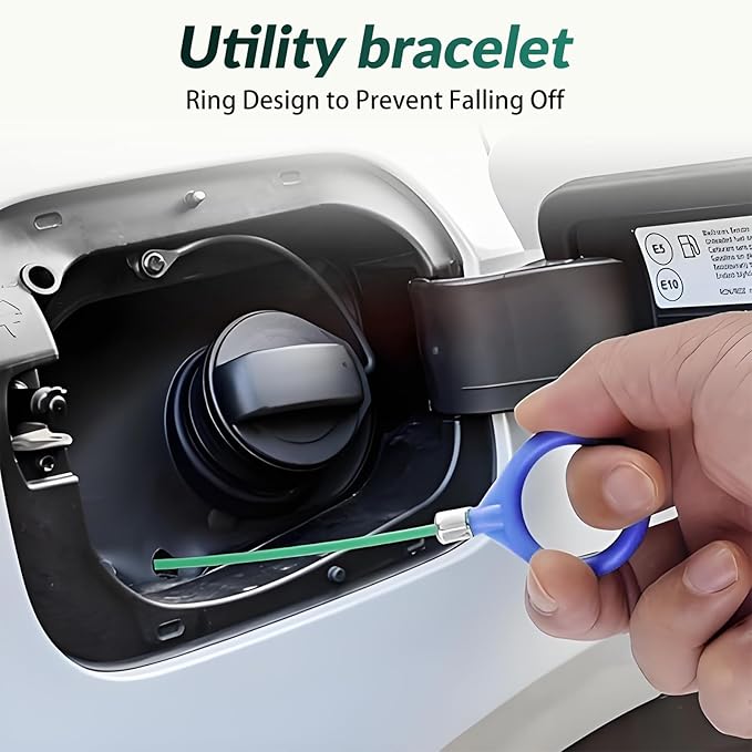 Auto Sunroof Cleaning Tool, 3Pcs 120 Inch Long Flexible Pipe Brush,3 Pcs 7.9 Inch Tube Cleaner Brush Perfect for Car Sunroof, Windshield Wiper Drain Hole