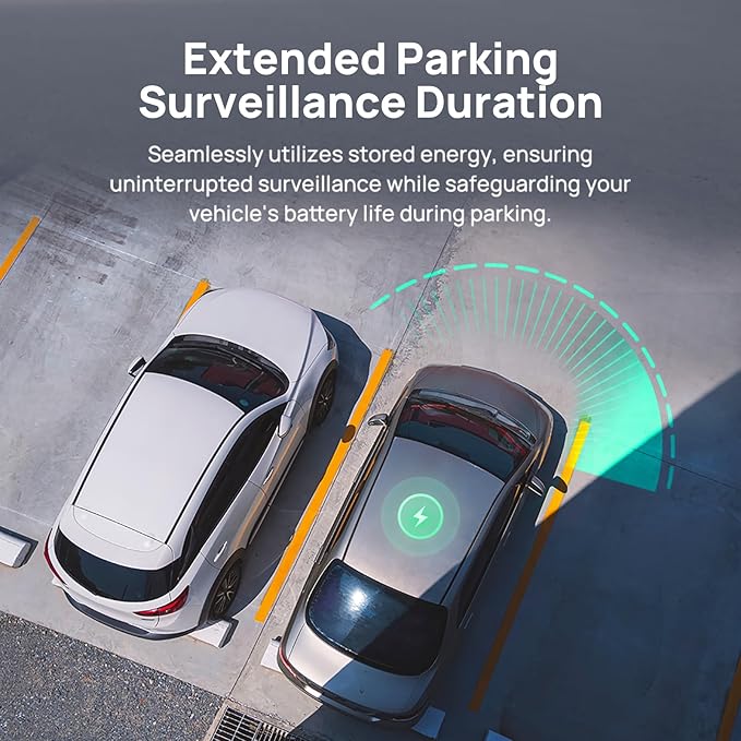 70mai Dash Cam Battery Pack BL96NNX, 96Wh LiFePO4 Backup Power, Up to 30-Hour Parking Mode, Low Voltage Protection, 11.2-30V Input, XT30+Type-C Output, 7-Protection BMS(Fuse Box Solution)
