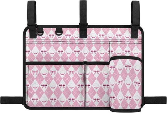 Golf Cart Storage Bag Non-Slip Golf Cart Rear Seat Organizer with 4 Pocket for Ezgo Yamaha Club Car and Other 2-Seat Golfs Carts