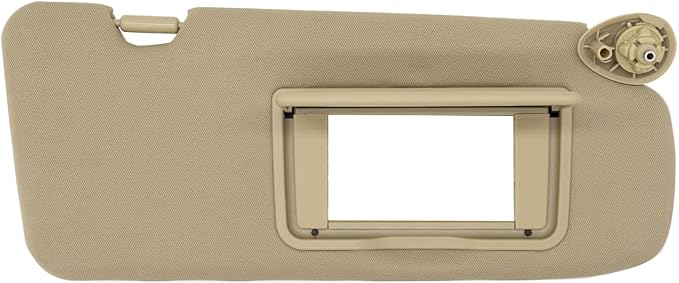 NHILES Passenger Right Side Sun Visor Replacement Fits for Honda CR-V 2017-2022 Sunshade Without Light 83230TLAA02ZA Color: Beige