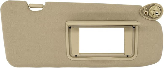NHILES Passenger Right Side Sun Visor Replacement Fits for Honda CR-V 2017-2022 Sunshade Without Light 83230TLAA02ZA Color: Beige
