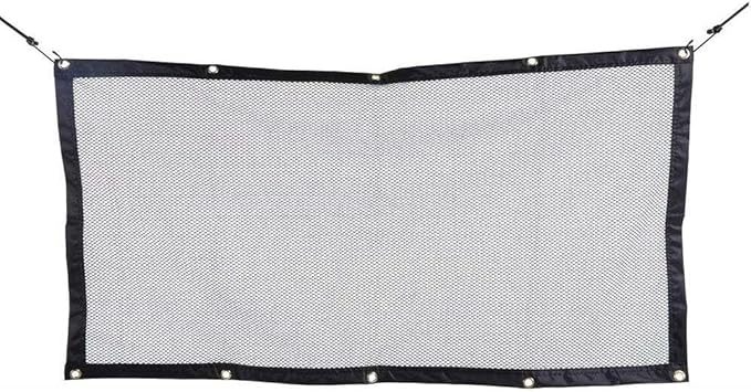 Pet net for car Dog car Fence Barrier Back seat Pet Barrier for Car Safety Net with Hooks and Straps 115 x 62 cm
