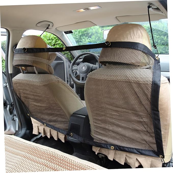 Happyyami Pet Travel Safety Vehicle Barrier Pressure-Mounted Pet Protector for Cars Suvs Trucks for Installation Activity Area