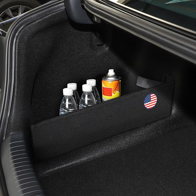 2PCS Rear Trunk Organizer Side Divider Board Compatible with 11th Gen Honda Accord 2023 2024 2025 Interior Accessories