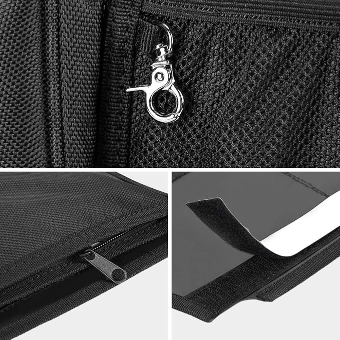 KEMIMOTO Motorcycle Rear Trunk Organizer Hard Liner Bag Compatible with Street Glide Road King Road Glide Trike 2014-2024 2025