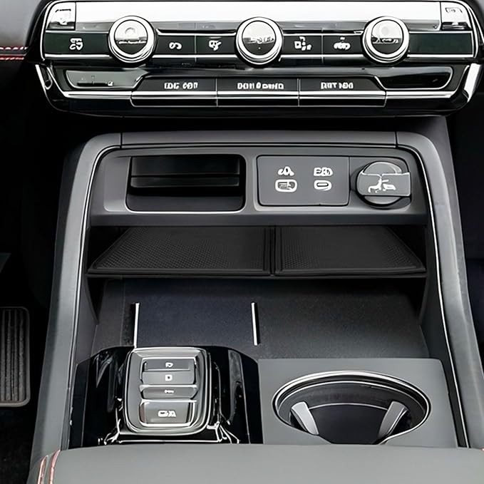 Zxiaochun Center Console Organizer Compatible with 2023 2024 2025 2026 Honda Pilot/ 2026 Honda Passport Accessories, Insert Tray Gear Shift Secondary Storage Box ABS Material