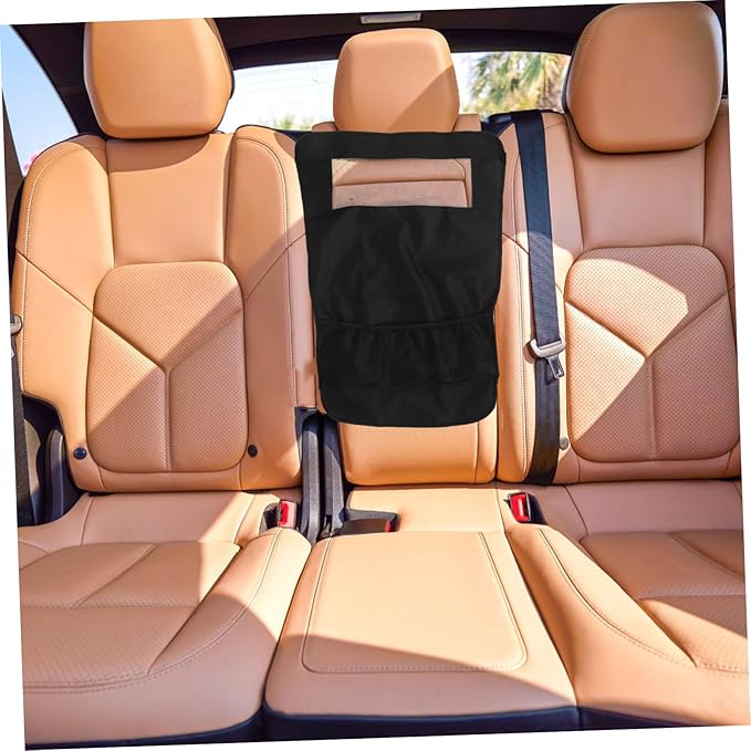 POPETPOP Fit Adjustable Dog Car Net Barrier Black Mesh Pet Isolation Network for Tool Installation for Driving Safety Car Divider for Pet Owners