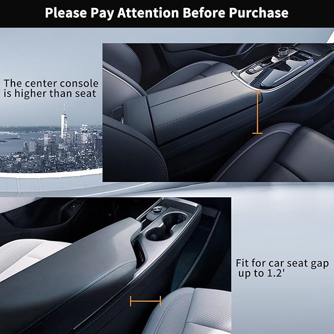 Car Leather Cup Holder Gap Bag 2-Piece Car Seat Gap Filler with Cup Holders for Cups Glasses Keycard (Main and Passenger) (Mocha Brown)