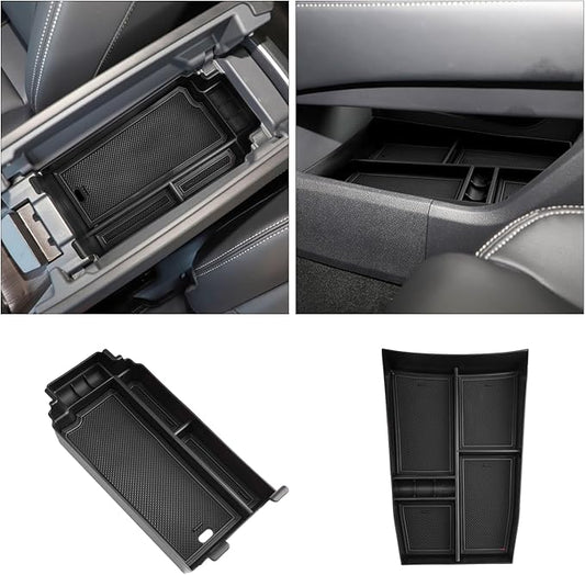 Ruiya 2021-2025 2026 Rogue Console Organizer for 2026 Nissan Rogue Accessories ABS Material Armrest & Lower Console Organizer Compatible with 2021-2026 Nissan Rogue S/SL/SV/Platinum Accessories