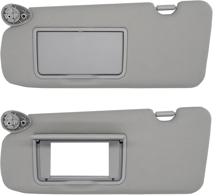 NHILES Driver Left Side Sun Visor Replacement Fits for Honda CR-V 2017-2022 Sunshade Without Light 83280TLAA02ZB Color: Gray